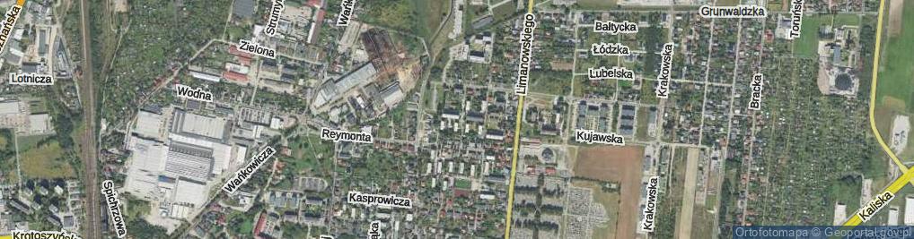 Zdjęcie satelitarne Kraszewskiego Józefa Ignacego ul.